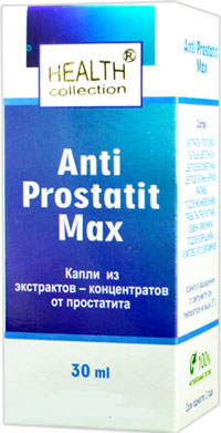 капли Anti Prostatit Max от простатита