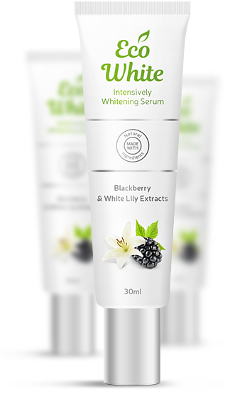 Eco White (Эко Вайт) средство для отбеливания веснушек и пигментации