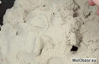 Обзор кинетического песка