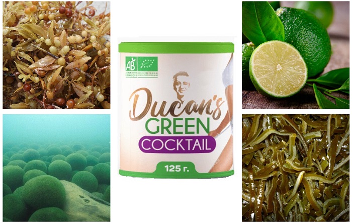 Зеленый водорослевый коктейль Дюкана: худеть теперь можно вкусно!